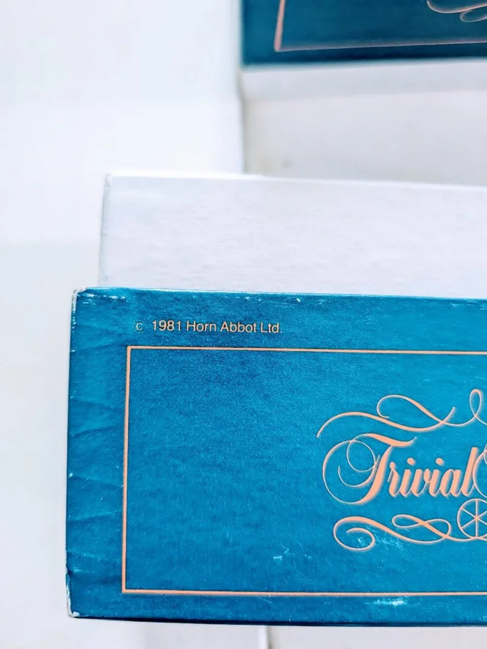 VTG Lot of 2 1981 Trivial Pursuit Genus Edition Replacement Card Sets Blue Box